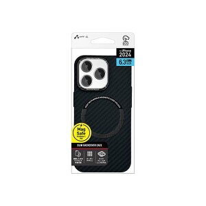 iPhone16 Pro�p MagSafe�[�d�Ή� ���^���X�����w�ʃP�[�X CBM �G�A�[�W�F�C AC-P24P-CBM