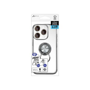iPhone16 Pro�p 2WAY�����O�X�^���h�P�[�X SL �G�A�[�W�F�C AC-P24P-MR SL