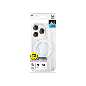 iPhone16 Pro�p MagSafe�[�d�Ή� �I�[�����N���A�P�[�X �G�A�[�W�F�C AC-P24P-MSO