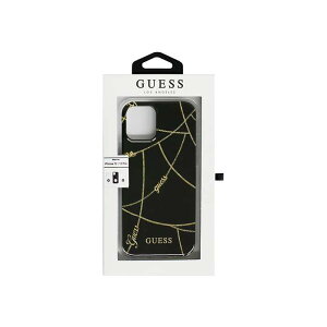 GUESS�i�Q�X�jiPhone12/12 Pro���p TPU+PET �w�ʃP�[�X GUESS GUHCP12MPCUCHBK