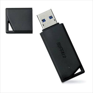 �y����s�zUSB3.1(Gen1)�Ή� USB�������[ �o�����[���f�� 128GB �u���b�N �o�b�t�@���[ RUF3-K128GB-BK