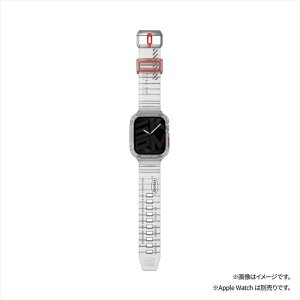 Apple Watch 45/44mm SAIDO CLEAR アップルウォッチ ケースとストラップの2in1 SKINARMA WS-SAIDOCLR45