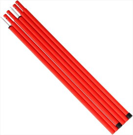 【即日出荷】テント・タープポール レッド ドッペルギャンガー 様々なテントやタープに対応するテント・タープ用ポール DOD XP-01R