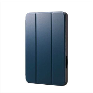 �y����s�z8.3�C���`iPad mini(A17 Pro)/�t���b�v�P�[�X/�Ռ��z��/Apple Pencil���[/�X���[�v�Ή�/�l�C�r�[ �G���R�� TB-A25SSANV
