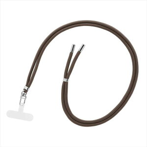 �X�}�[�g�t�H���i�ėp�j �V�����_�[�X�g���b�v�uSHOULTY MULTI STRAP�v�ەR�^�C�v �u���E�� LEPLUS NEXT LN-SS24BR