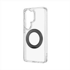 Galaxy S26 Ultra �Ή� �ϏՌ��n�C�u���b�h�P�[�X �uUTILO Hybrid mag swing�v �N���A/�u���b�N LEPLUS NEXT LN-26SG2CTHMSBK