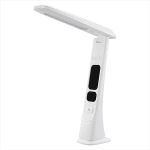 LED�f�X�N���C�g�i450 lm/�����F/���i�K����/���v�Ɠ��t�\��/10W/�z���C�g�j OHM DS-L45FD-W