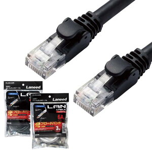 yszLANP[u CAT6A 3m X^_[h 10Gbps  PC C^[lbg ڑ ܐ܂h~ GR LD-GPA/3