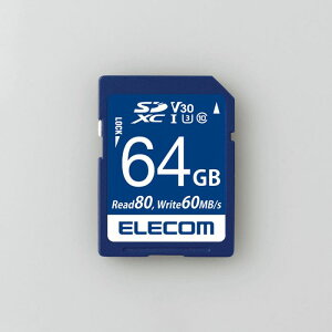 yszSDXC[J[h f[^T[rXt (UHS-I U3 V30) 64GB 60MB/s f[^] SDJ[h GR MF-FS064GU13V3R