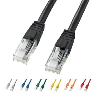 �y����s�zLAN�P�[�u�� CAT6 10m �c���܂�h�~ �O�d�\���R�l�N�^ �M�K�r�b�g�C�[�T�l�b�g���S�Ή� �X�^���_�[�hLAN�P�[�u�� �T�����T�v���C KB-T6TS-10