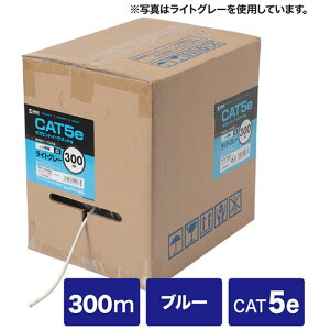 �y����E�����z���s�z�y����s�z�M�K�r�b�g�Ή�CAT5e �P���d�l�̎���pUTP�P�[�u�� �J�e�S��5eUTP�P���P�[�u���̂݁i300m�E�u���[�j �T�����T�v���C KB-T5-CB300BLN