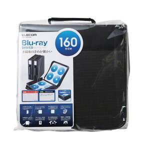 yszʂBlu-ray/DVD/CD Disc𕪗ނĎ[łt@Xi[P[X 160[ GR CCD-SSB160BK