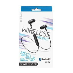 Bluetooth u[gD[X Ver4.2 XeI Cz CtH CX wbhZbg zCg IY} BT-12W
