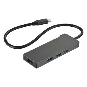 Type-C}`A_v^[ HDMI 1.4×1AUSB3.2Gen1×2AUSB Type-C×1 30cmP[u A~{fB OHM PC-SHMPC11-H