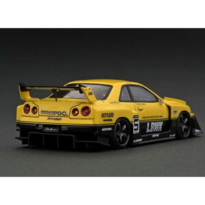 yEzszCOjbVf 1/43 LB-ER34 Super Silhouette SKYLINE Yellow/Black ͌^ ~jJ[  RNV eB[P[EJpj[ IG2849