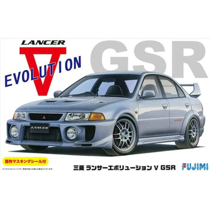 楽天市場】1/24 ID100 三菱 ランサーエボリューションV GSR 模型 