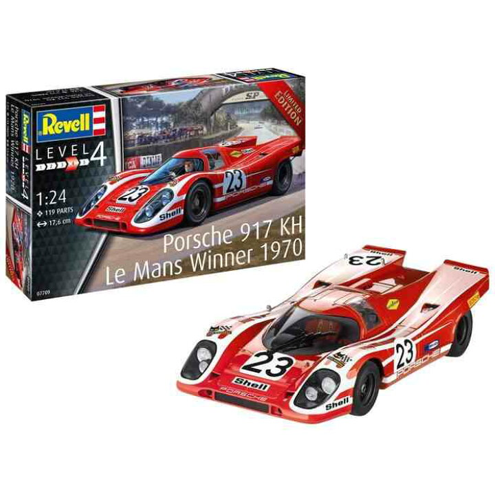 楽天市場】1/24 ドイツレベル 70 ポルシェ 917K ル・マン ウィナー 