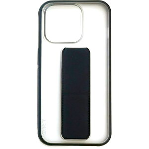 iPhone15 Pro�p �ϏՌ� 2Way �J���[�t���[�� �X�^���h�x���g�P�[�X �l�C�r�[ �G�A�[�W�F�C AC-P23P-SS NV