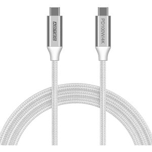 USB Type-C to C �P�[�u�� (4K�E100W�o�� / 10Gbps / 1.5m) �z���C�g ADTEC APC-V1510CC-4KU3G2-W