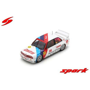 yEzsz1/43 BMW E30 M3 No.3 Schnitzer GP Denmark 1991 Kris Nissen ~jJ[ Spark Japan S2821