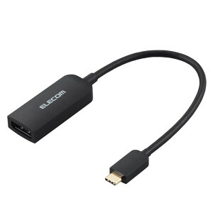 yszUSB Type-C-DisplayPort ϊ ( USB-C vO to DP ×1 ) 4K 60Hz y ^CvC |[g Windows Mac Chromebook iPhone iPad Android Ή z ubN GR AD-CDPBK3