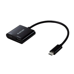 yszfϊA_v^[ USB Type-C to HDMI ~[OΉ d|[gt 60Hz 0.15m ubN GR MPA-CHDMIPD15BK