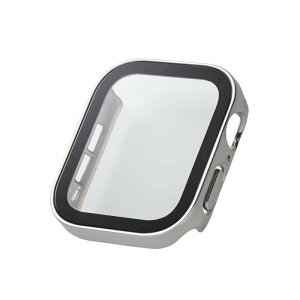 �y����s�zApple Watch 44mm �t���J�o�[�P�[�X �v���~�A���K���X ������ �h�� �V���o�[ �G���R�� AW-23DFCGESV