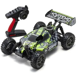 【沖縄・離島配送不可】1/8スケール ラジオコントロール 21エンジン 4WDレーシングバギー レディセット インファーノ NEO 3.0 カラータイプ6 イエロー 京商 33012T6