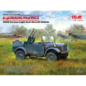 ICM hCc le.gl.Einheitz-Pkw Kfz.4 yl֋쓮΋ԗ g vf nZK 35584