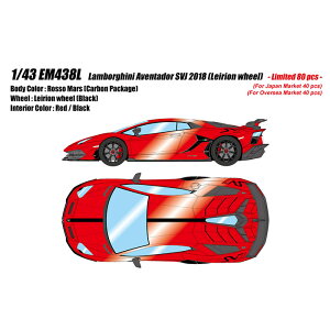 �y����E�����z���s�z�y����z 1/43 �����{���M�[�j �A���F���^�h�[�� SVJ 2018 ���b�\�}�[�Y/�u���b�N�X�g���C�v �~�j�J�[ �����i ���C�N�A�b�v EM438L