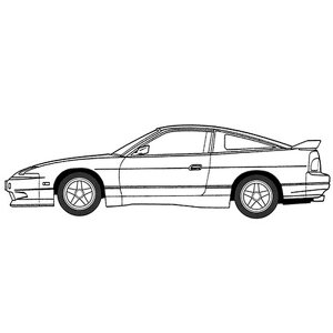 -4 1/24 V[YNo.4 jbT 180SX(RPS13)^ tW~͌^ 4968728048048