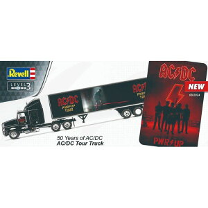 【沖縄・離島配送不可】ドイツレベル 1/32 AC/DCツアートラック 50周年記念 プラモデル ハセガワ 4009803007731