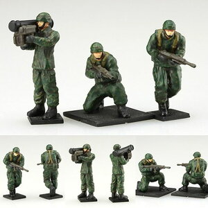 1/72 陸上自衛隊隊員(地上用1) ミリタリー プラモデル フジミ模型 4968728723648