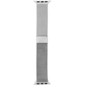 Apple Watch 38/40/41/42mm �o���h �uCORVIN�v �}�O�l�b�g���b�V�����^���o���h �V���o�[ LEPLUS NEXT LN-AW41B14SV