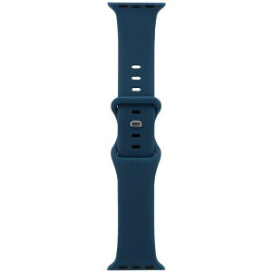 Apple Watch 38/40/41/42mm �o���h �uCORVIN�v �x�[�V�b�N�V���R���o���h �l�C�r�[ LEPLUS NEXT LN-AW41B36NV