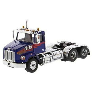 DIECAST MASTERS 1/50 ウエスタンスター 4700 SB タンデムトラクター メタリックブルー 国際貿易 71039