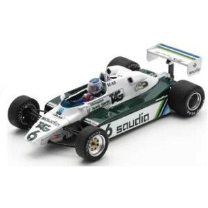 yEzszWilliams FW08 No.6 3rd German GP 1982 Keke Rosberg SPARK JAPAN S7499