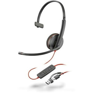 yszPoly Blackwire 3210 USB-C +USB-A ϊA_v^t Ў Lf mCYLZO}CN {HP 8X214AA