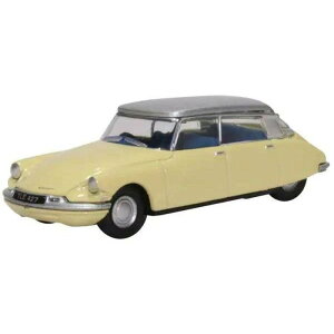 OXFORD 1/76 シトロエン DS19 ジョンクェル イエロー/シルバー 京商 OX76CDS006