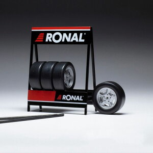 IXO 1/18 �^�C���Z�b�g Ronal GM �V���o�[ ���ۖf�� 18SET018W