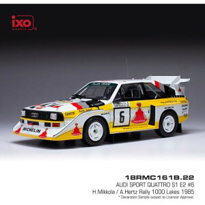 yEzszIXO 1/18 AEfB X|[c NAg S1 E2 1985N1000΃[ 6 H.Mikkola/A.Hertz ۖf 18RMC161B