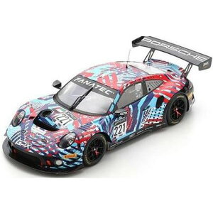 �y����E�����z���s�z1/43 Porsche 911 GT3 R No.221 GPX Martini Racing Spa Test Days 2022 R. Lietz - M. Christensen Spark Japan SP429