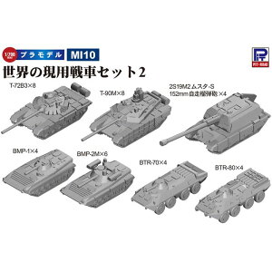 ���E�̌��p��ԃZ�b�g2�iT-72B3�AT-90M�ABTR-70�ABTR-80�ABMP-1�ABMP-2M�A2S19M2���X�^-S 152mm�����֒e�C�j �s�b�g���[�h���� MI10