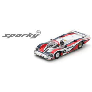 1/64 Porsche 956 No.12 Le Mans 24H 1986 P. Yver - H. Striebig - M. Cohen-Olivar Spark Japan Y324