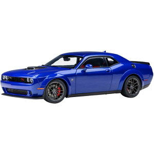 【沖縄・離島配送不可】1/18 ダッジ チャレンジャー R/T スキャットパック ワイドボディ 2022 (INDIGO BLUE / メタリック・ブルー) オートアート 71772