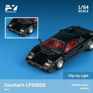 Finclassically 1/64 Countach LP5000S Metallic black t[X^C FY64093