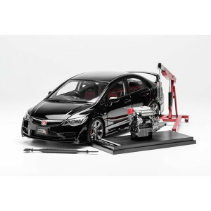 yEzszMOTORHELIX 1/18 z_ Civic Type R (FD2) 2007 Facelift NX^ubN t[X^C M85406