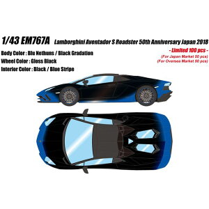 �y����E�����z���s�z�y����z1/43 �A���F���^�h�[��S 50th Anniversary Japan 2018 �u���[�l�U���X / �u���b�N�O���f�[�V���� ���C�N�A�b�v EM767A