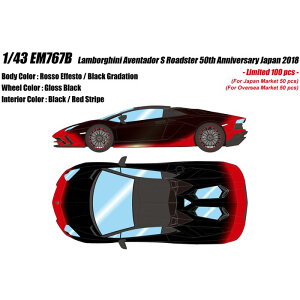 �y����E�����z���s�z�y����z1/43 �A���F���^�h�[��S 50th Anniversary Japan 2018 ���b�\�G�t�F�X�g / �u���b�N�O���f�[�V���� ���C�N�A�b�v EM767B