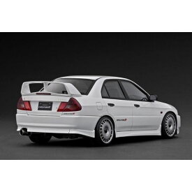 【沖縄・離島配送不可】【新製品予約】 1/18　Mitsubishi LANCER EVOLUTION 4 (CN9A) White ティーケー・カンパニー IG3787